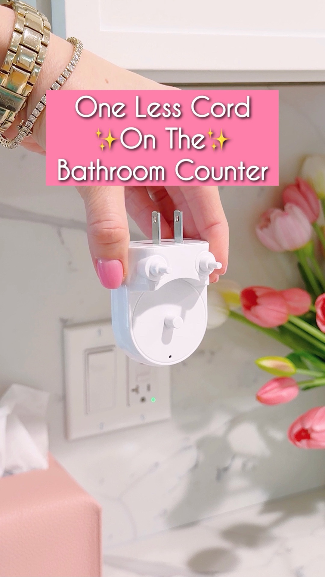 One less cord on the bathroom counter makes a big difference. This compact Sonicare charger keeps the toothbrush elevated and charged without blocking outlets. Stays put, has brush head storage, and the blue light shows it’s working. It also helps keep the bathroom counter clear, which I’ll take any day. I tested a few versions and one stopped working almost immediately — I’ll share that buyer‑beware too.
#LTKhome #LTKfinds #bathroomorganization #amazonhome #homeessentials #clutterfree

#LTKHome #LTKselfcare #LTKSaleAlert