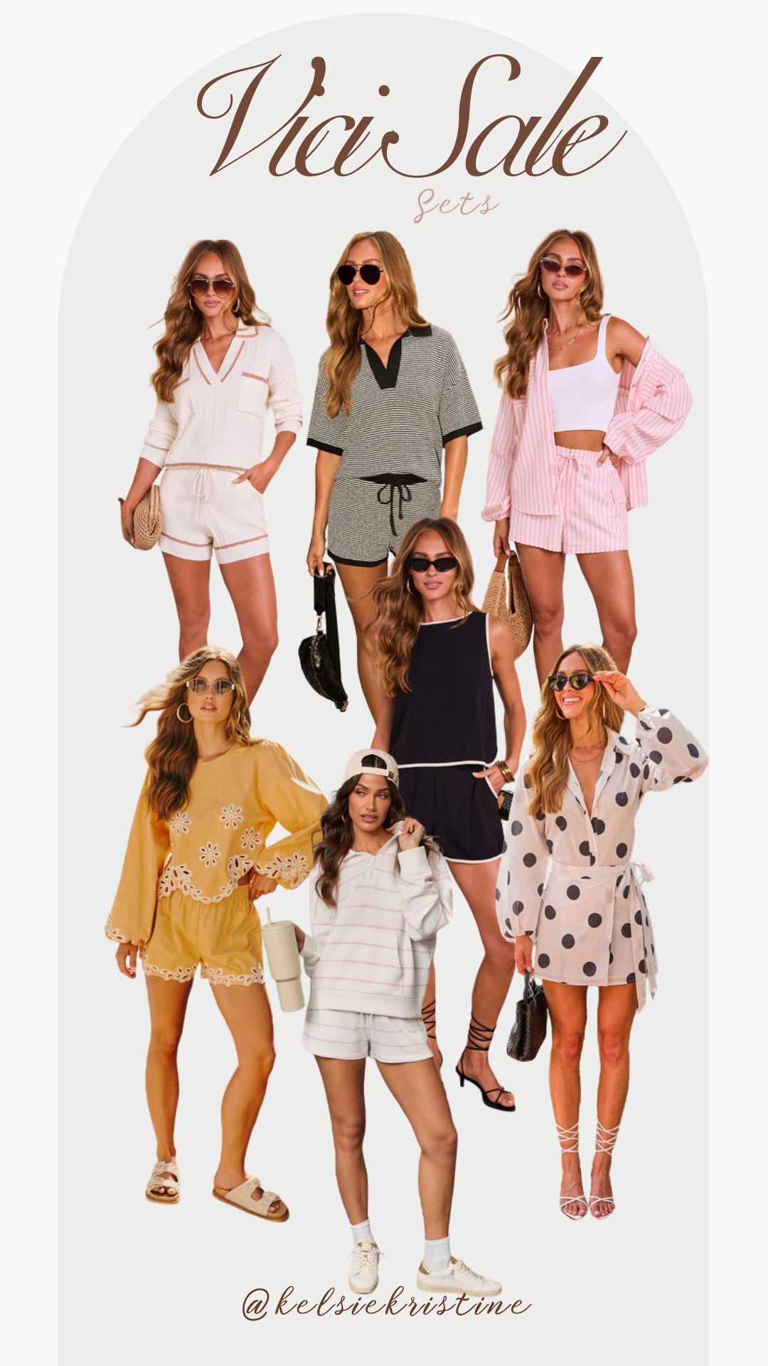 Vici | Vici Sale | Vici Sets | Spring Sets | Spring Sale Alert | Sale | Sets | Use Code KELSIEK40 thru 4/13 

 #LTKSaleAlert #LTKMidsize #LTKTravel