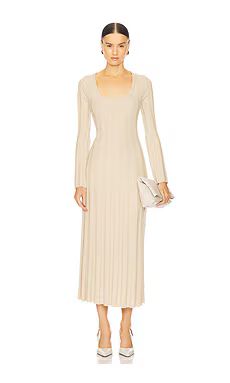 SIMKHAI Kogan Full Length Dress in San Melange from Revolve.com | Revolve Clothing (Global)