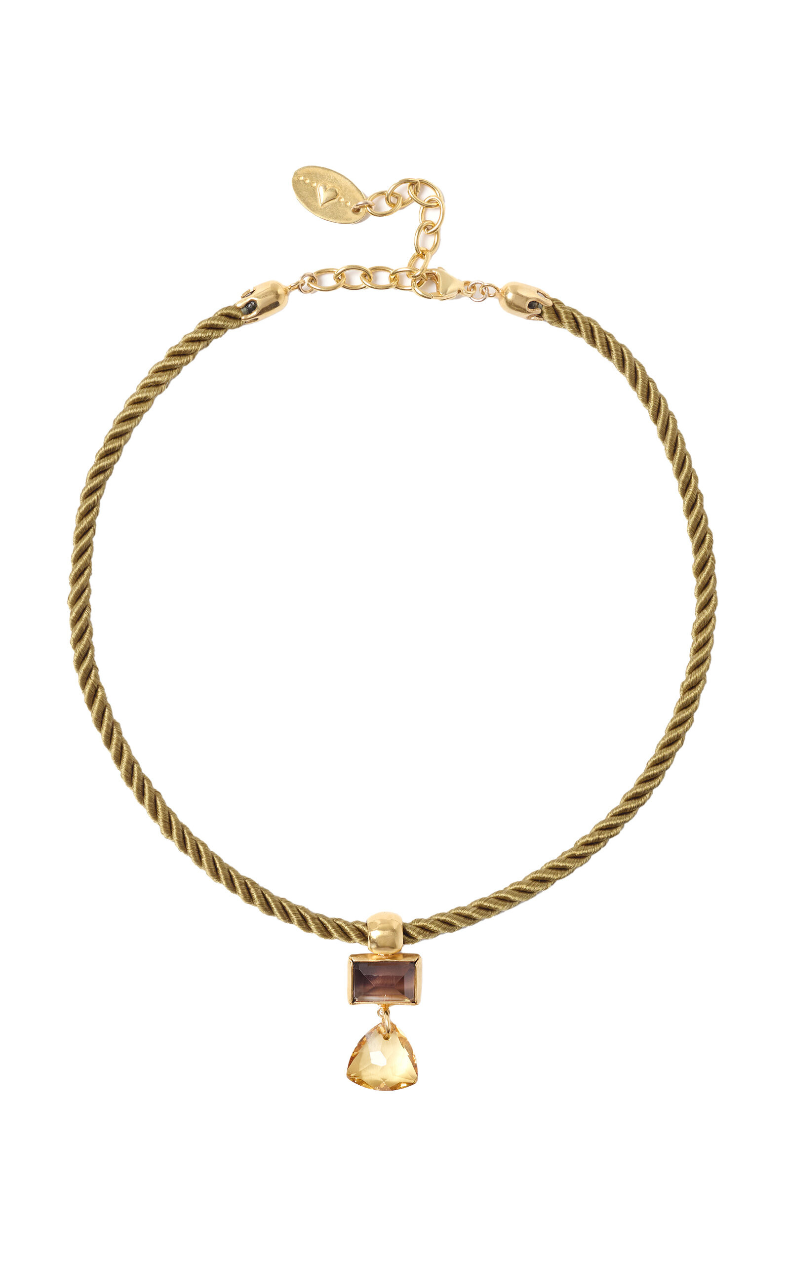 Exclusive Beverly Amethyst Silk Necklace | Moda Operandi (Global)