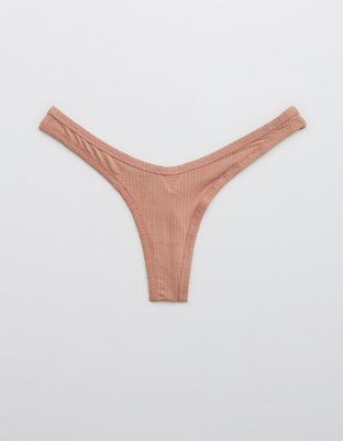 Aerie ANYTIME® High Cut Thong Underwear | American Eagle Outfitters (US & CA)