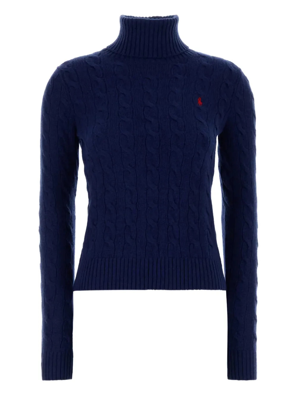 cable-knit turtleneck sweater | Farfetch Global