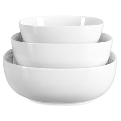 Tabletops Unlimited® Denmark Tools for Cooks® Oven to Table 3-Piece Serving Bowl Set | Bed Bath & Beyond