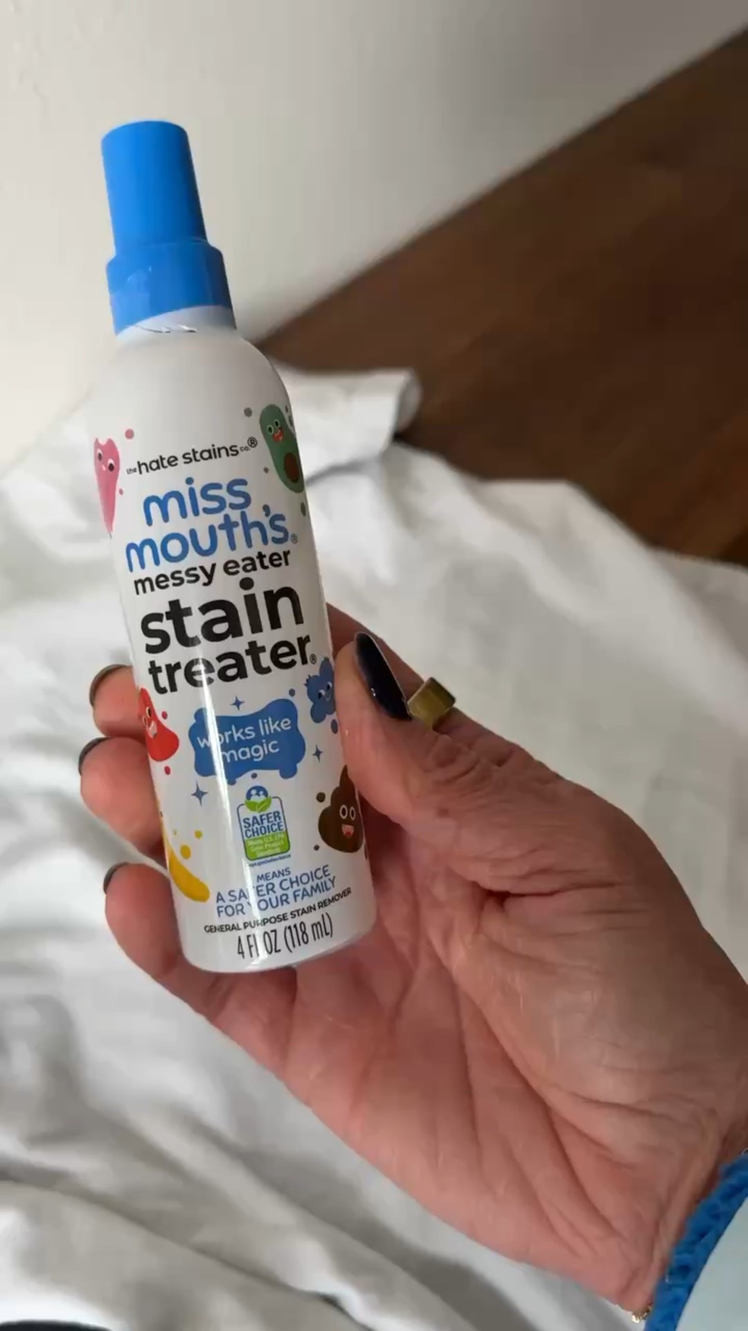 This is my
Favorite spray for stains! I love using it for stuck on or early stains! Just spray, agitate the stain and throw in the wash like you normally would wash! 

#stainremover #stains #stubbornstains #missmouths

#LTKdayinmylife #LTKKids #LTKSaleAlert