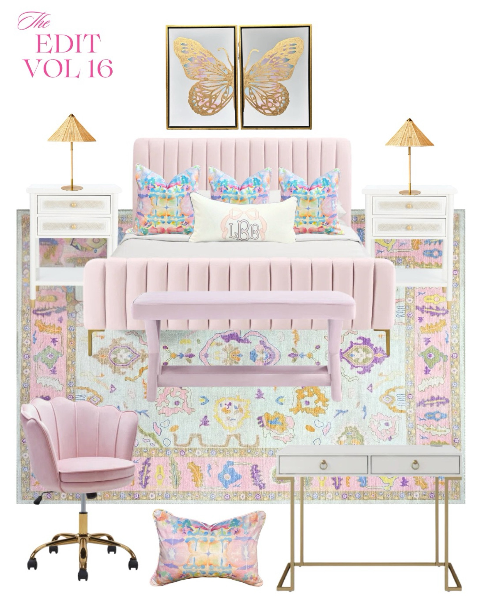 💕The Edit Vol. 16 is PRETTY & PASTEL! 🎀This sweet pink and lavender infused room is inspired by our NEW “Rainbow Gold Butterfly” which has become an instant Best Seller!

🌸Your room should be your happy place, where you can rest, recharge, and get inspired! Investing in a beautiful pillow or piece of artwork will be the gift that you’ll enjoy day after day!! 

✨Get inspired with your room today!! For these EXACT links to shop visit @mkdeckerdesigns on LTK (link in bio)
✅Be sure to SAVE this post for future inspo & check out our FULL Canvas Print & Pillow Collections NOW on Mkdeckerdesigns.com👏🏻 

#LTKBacktoSchool #LTKStyleTip #LTKSaleAlert