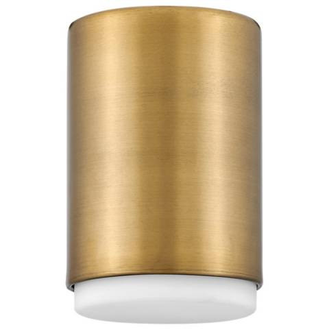 Cedric 5 1/4" Wide Brass Ceiling Light by Hinkley Lighting | Lamps Plus