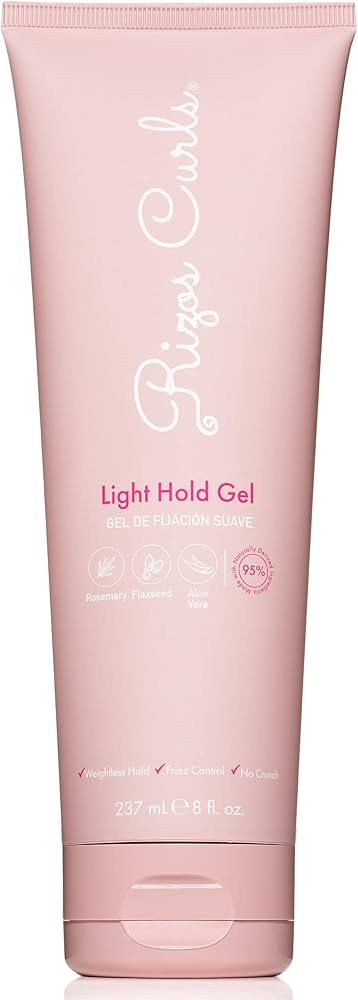 Rizos Curls Light Hold Gel Flexible, Flake-Free, Frizz-Free Hold & Shine Defines & Moisturizes Wa... | Amazon (US)