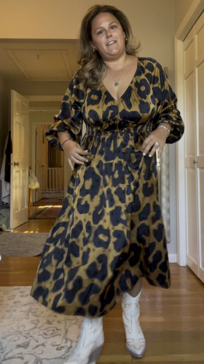 Leopard dress 