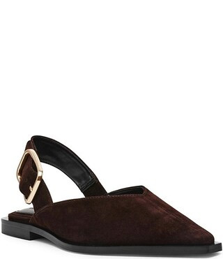 Shay Suede Slingback Flats | Dillard's
