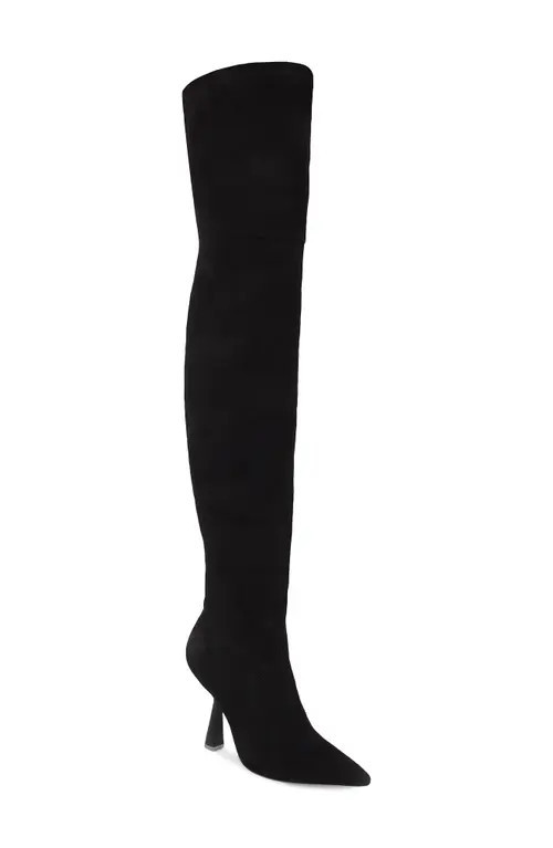 BLACK SUEDE STUDIO Jasmine Over the Knee Boot at Nordstrom, Size 7.5Us | Nordstrom