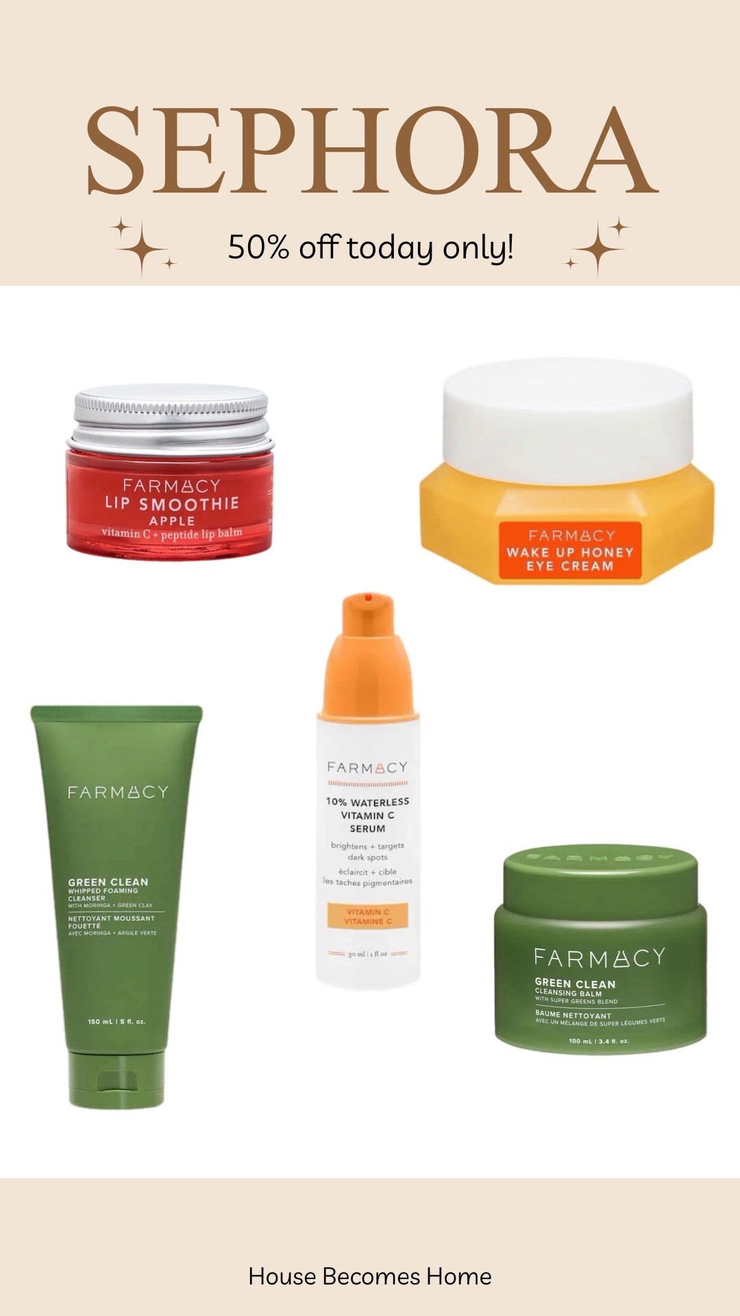 Sephora 50% off today only! Last day of event!! 




#LTKSaleAlert #LTKFindsUnder50 #LTKBeauty