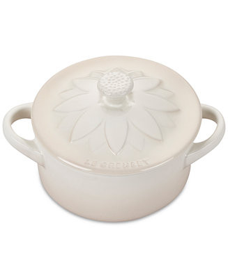 Stoneware 8 oz. Flower Mini Cocotte with Lid | Macy's Canada