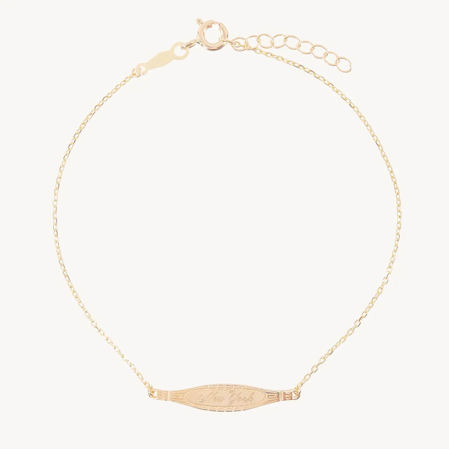 Cygnet Bracelet, Yellow Gold | Catbird
