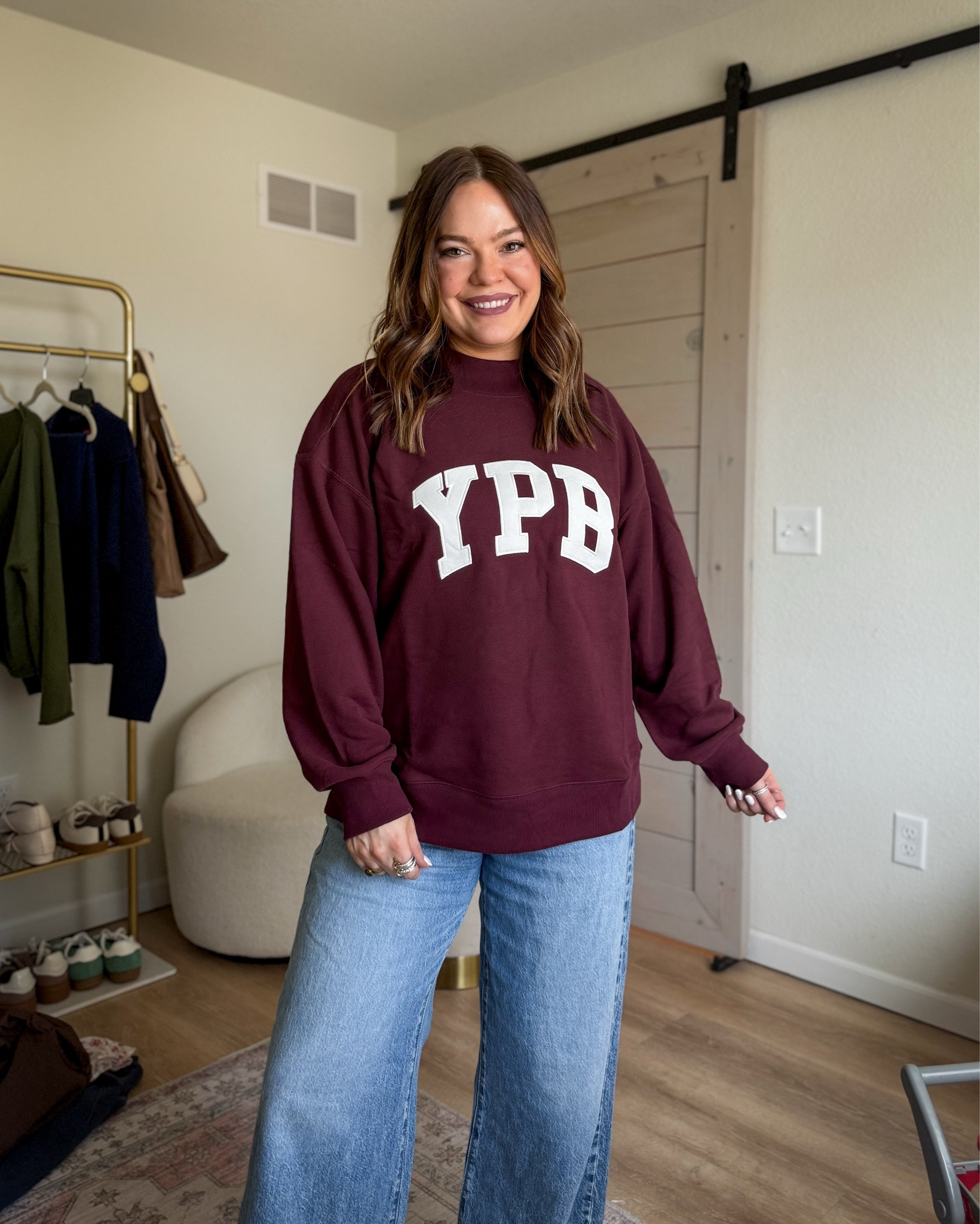 Abercrombie HAUL // burgundy sweatshirt is a size large

#LTKootd #LTKmomlife #LTKgrwm