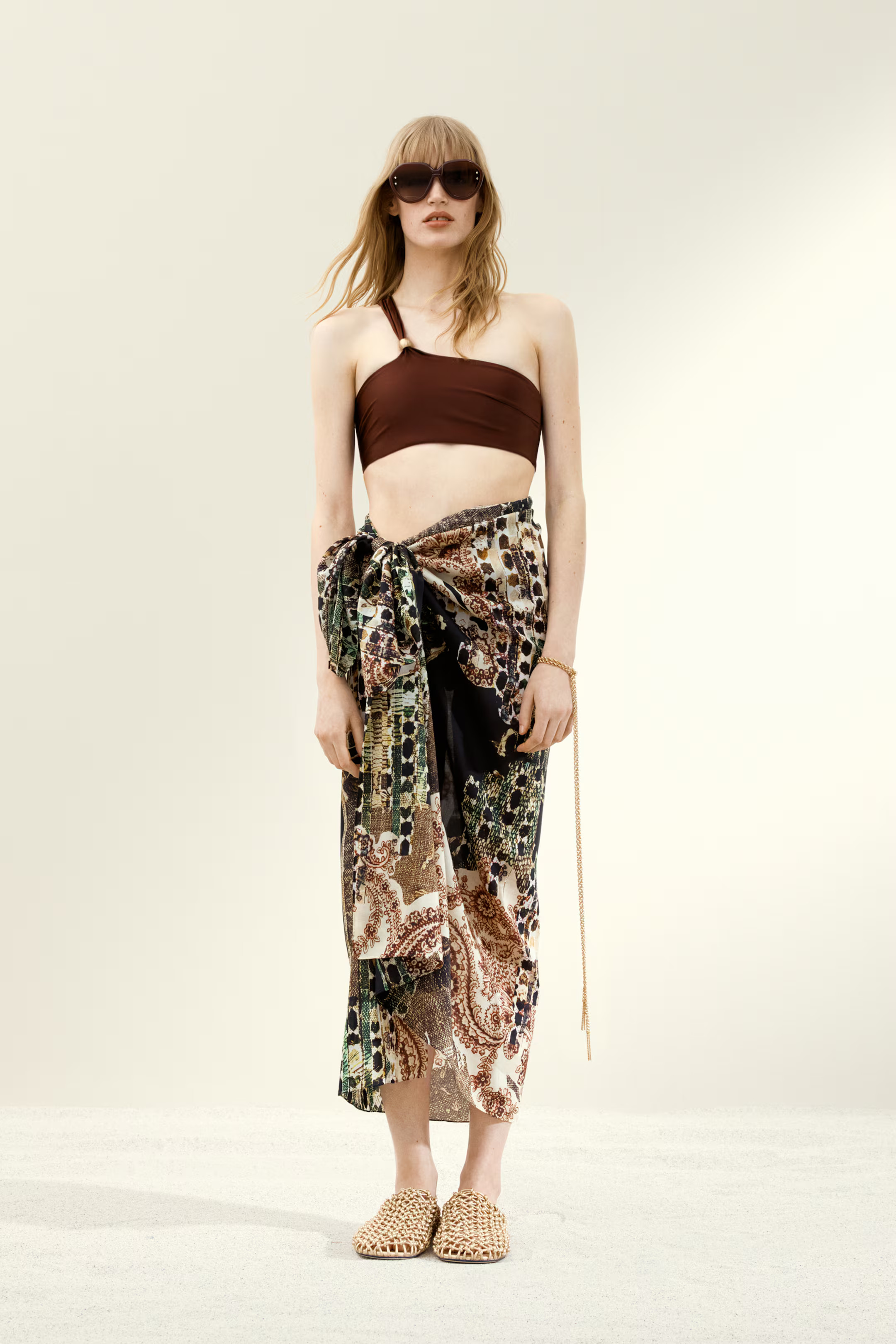 Silk-blend scarf | H&M (UK, MY, IN, SG, PH, TW, HK)