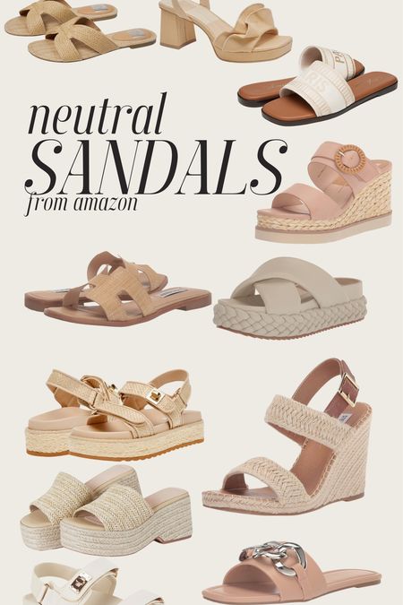 Neutral sandals from Amazon 

#LTKfindsunder100 #LTKstyletip #LTKshoecrush