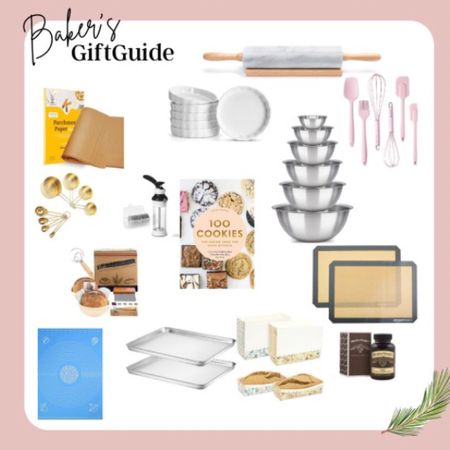 Gift ideas for the Bakerfrom Amazon

Items I love and use for baking which make for great gift ideas!

Mixing bowls 
Rolling pins
Measuring spoons
Vanilla
Parchment papers 
Cute containers 
Cookie Cooke book


#LTKhome #LTKGiftGuide