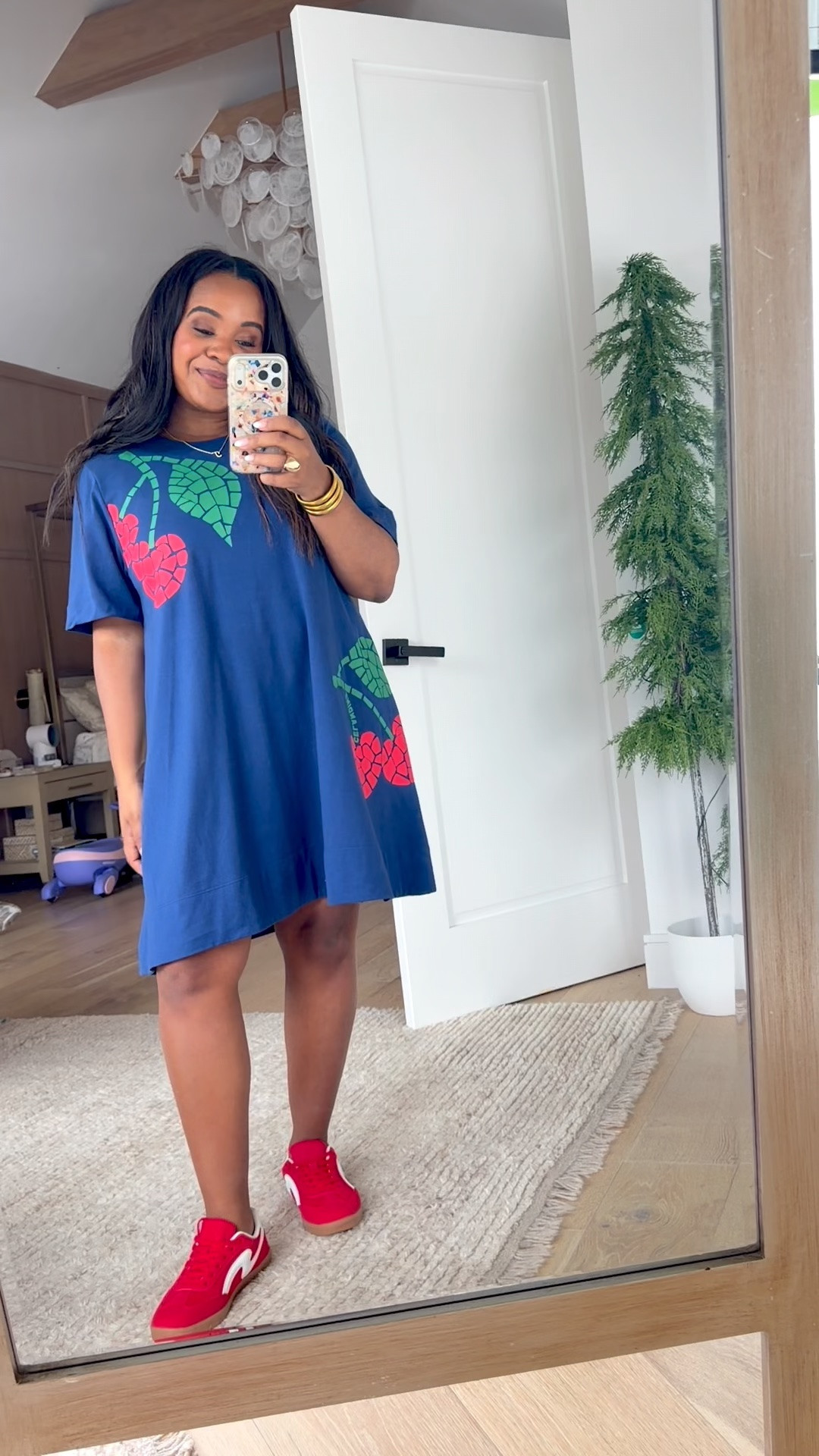 Please find a place this summer to wear this! 🍒 I love the cherry print on this. I could have sized down in this for reference! Use code TARYN20

#LTKgrwm #LTKootd #LTKSeasonal