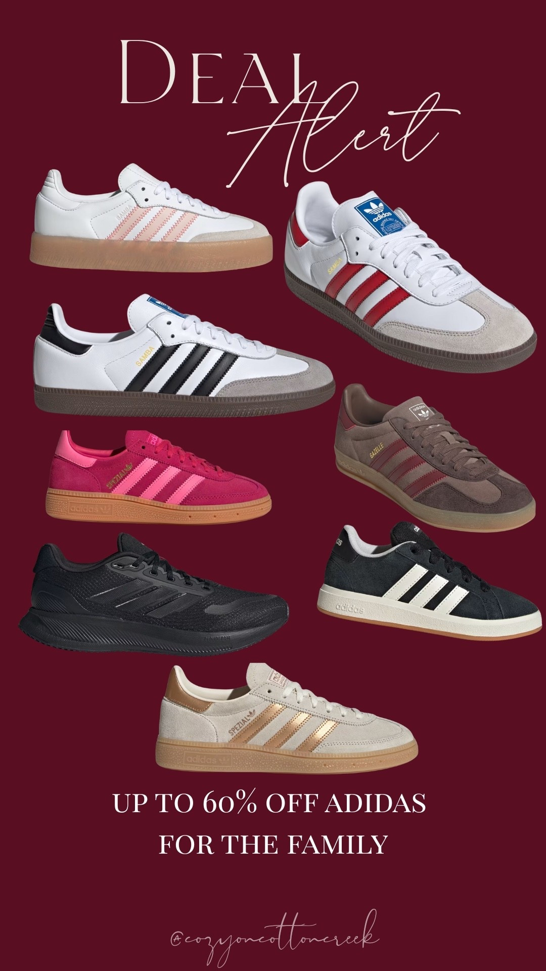 Up to 60% off adidas today for the whole family 

#LTKSaleAlert #LTKHoliday #LTKGiftGuide