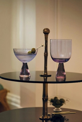 Ramona Coupe Glasses, Set of 4 | Anthropologie (US)
