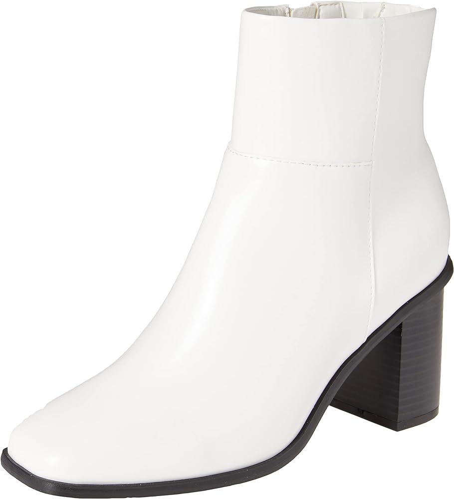 The Drop Women's Ibita High Heel Side Zip Ankle Boot | Amazon (US)