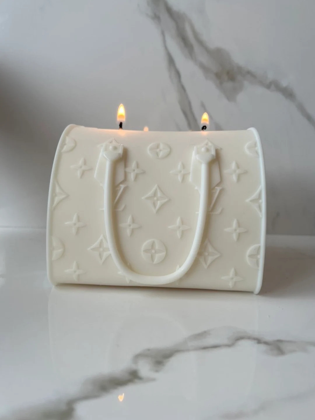 Luxe Candle - Bag Candle 2 Luxury Purse Candle - Handbag Candle - Bag Candle - Sculptural Candle ... | Etsy (US)