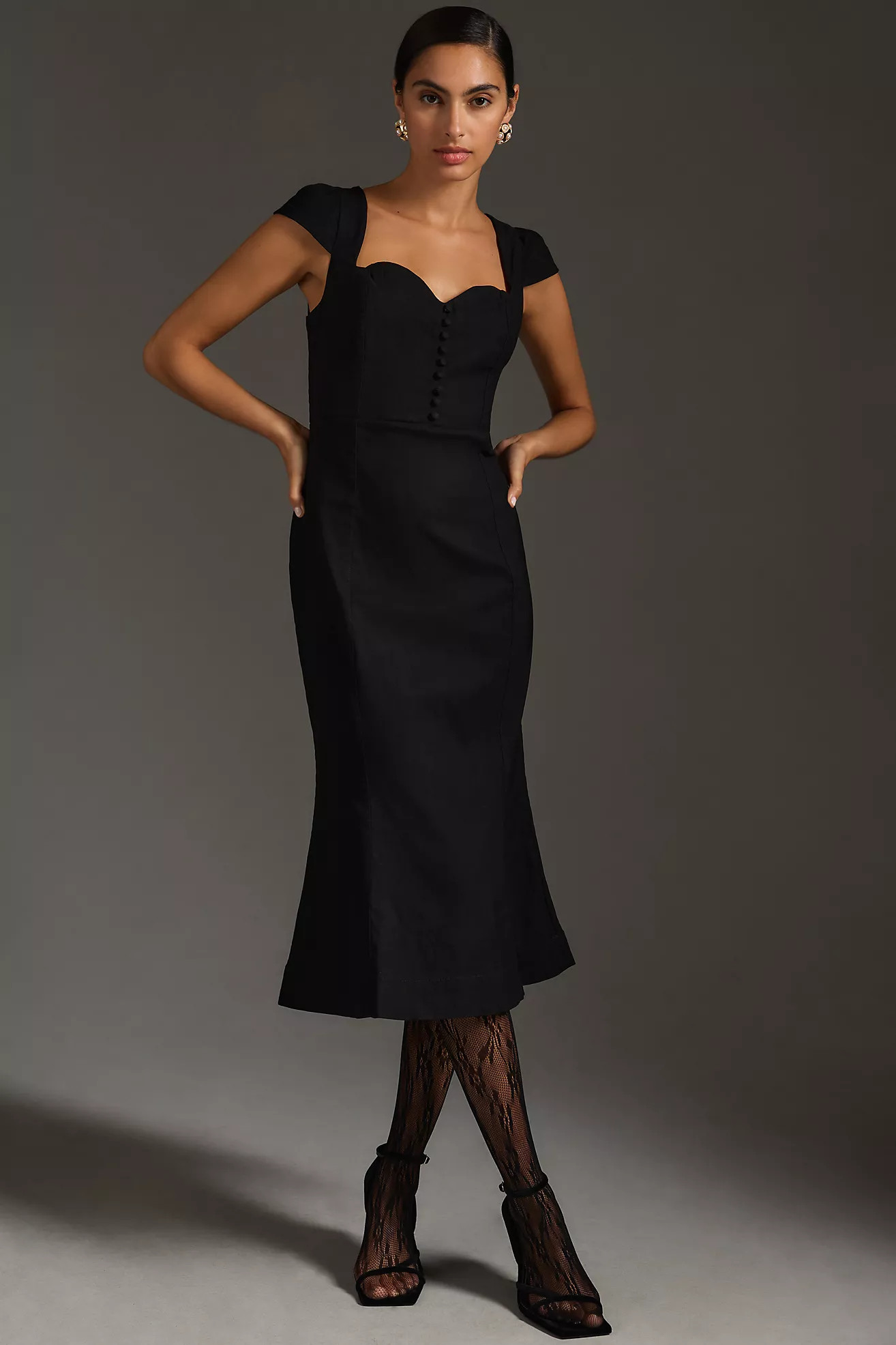 The Cecily Fit & Flare Sweetheart Dress by Maeve | Anthropologie (US)