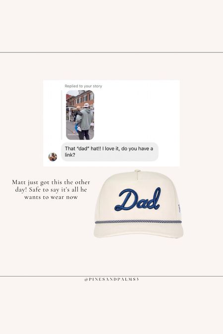 Dad hat, Father’s Day gift idea

#LTKfamily #LTKmens #LTKfindsunder50