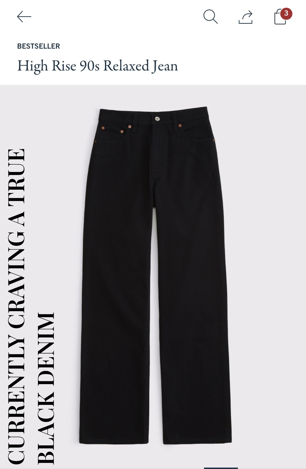 Been looking for a truly black pair of jeans with no fade and I can’t believe it but Abercrombie had my back 

Jeans | black jeans 

#LTKStyleTip #LTKSaleAlert #LTKFindsUnder100