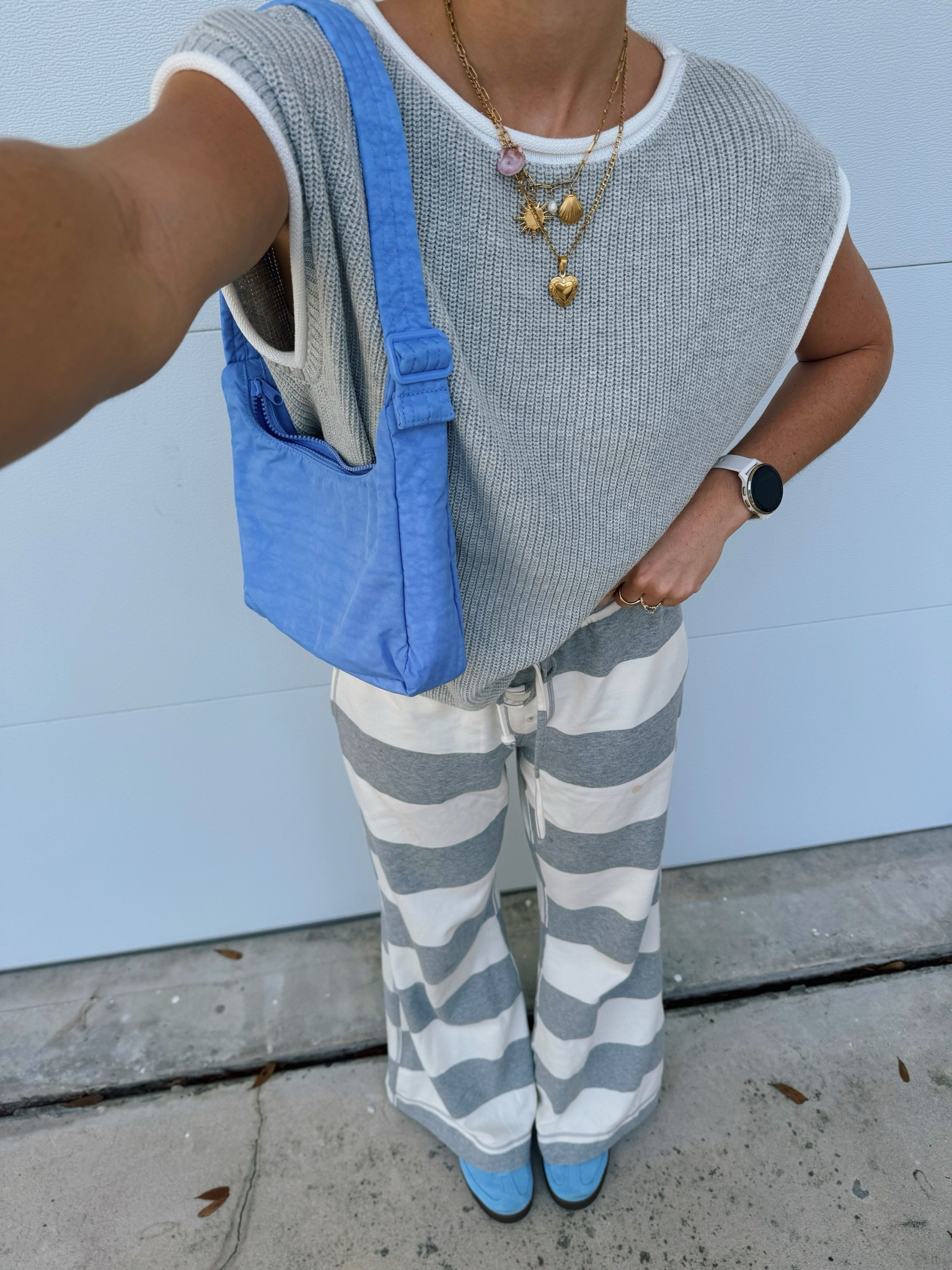 fit of the day! I’ve worn these pants nonstop I did a size XS and they are oversized. This is a staple top for transition weather I did a size small code: NAT15 works <3

#LTKSeasonal #LTKStyleTip #LTKFindsUnder100