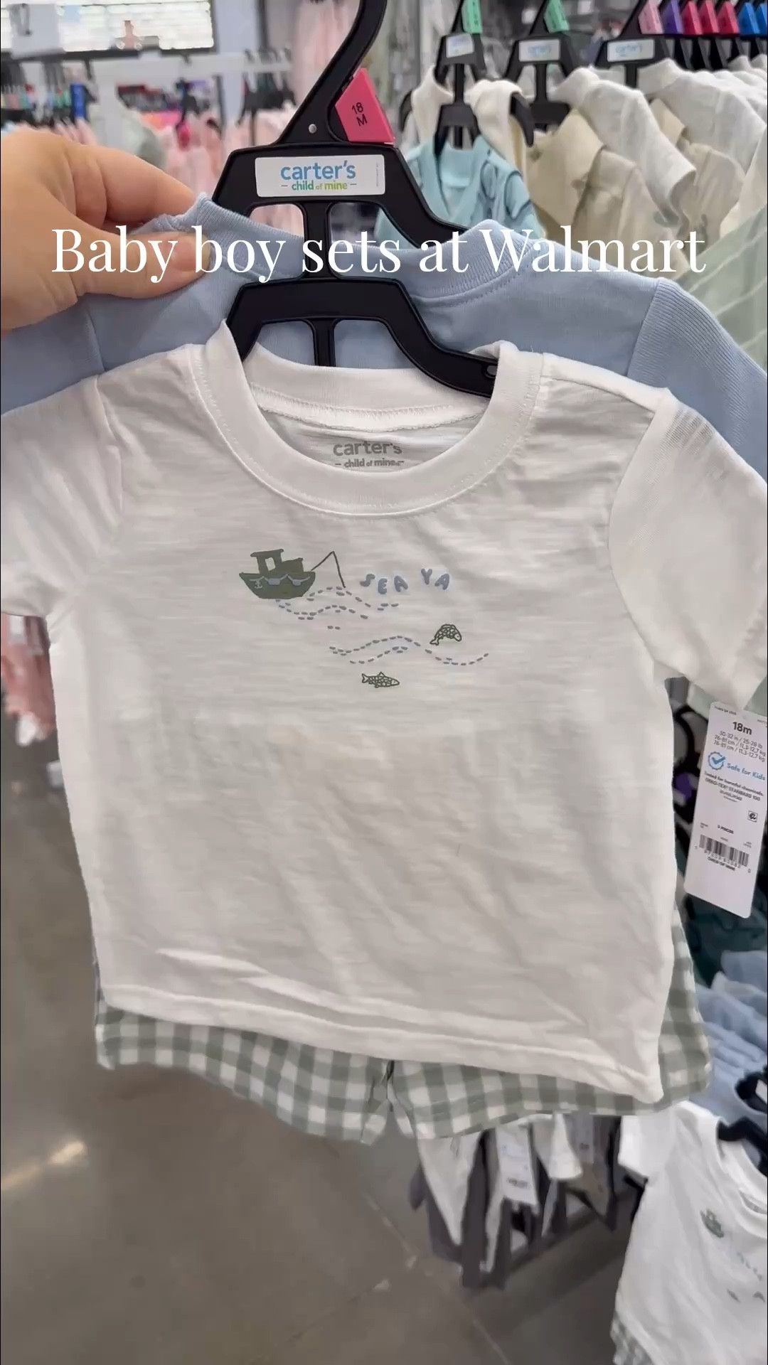 Okay Walmart!!! 😍 coming out with the cutest baby boy sets at Walmart. 

@Carters 

#LTKBaby #LTKSeasonal #LTKBump