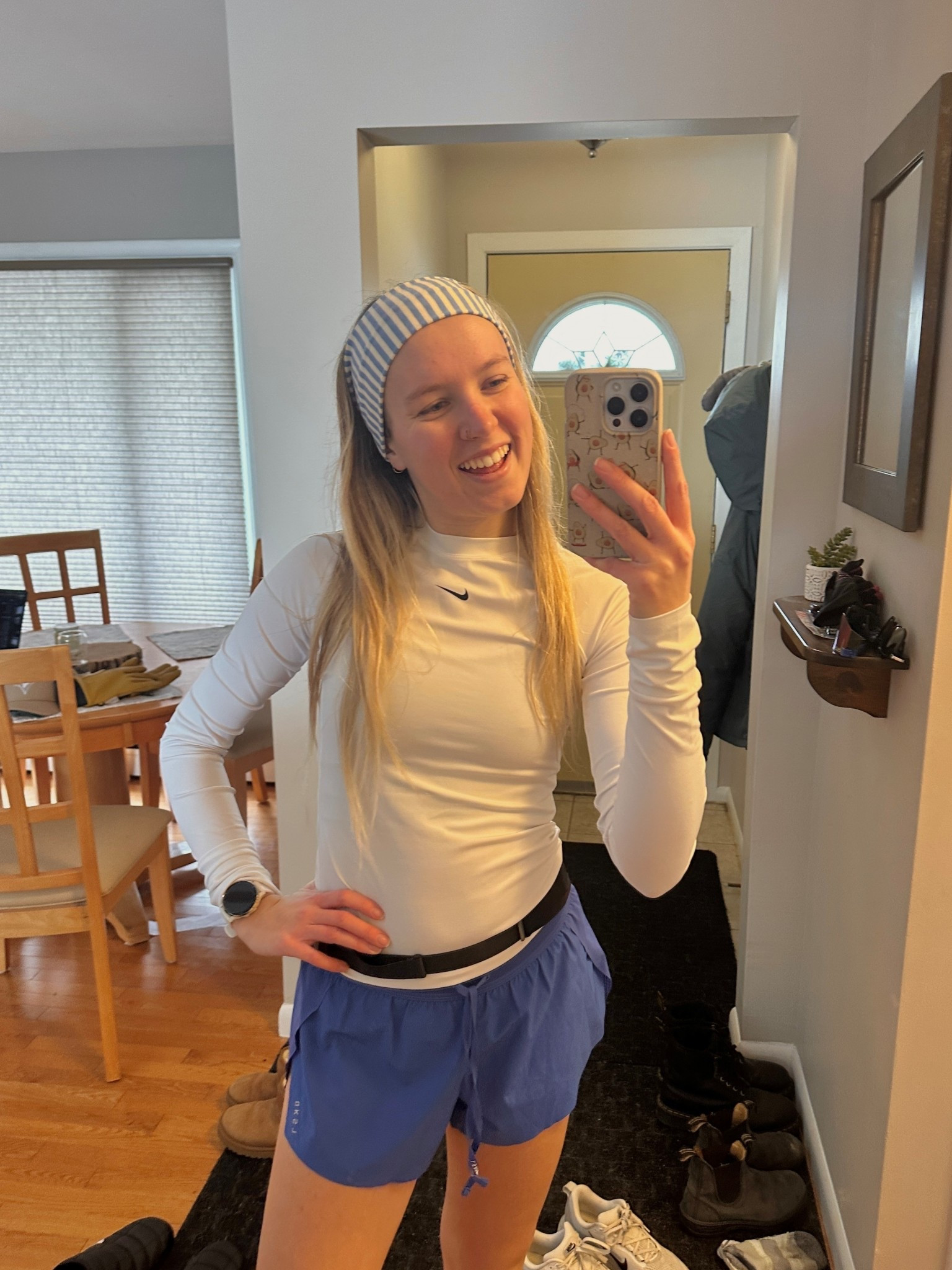 Winter run above 0°!! Got to wear shorts which is unheard of for winter running!! Wearing the blue colbolt LSKD accelerate shorts (discount code “JAYME” | size small) with a Nike dry fit long sleeve (size small) with the lululemon fast and free belt in S/M and finished off the look with a fun striped headband from urban outfitterss

#LTKfitness #LTKcanada #LTKwinter