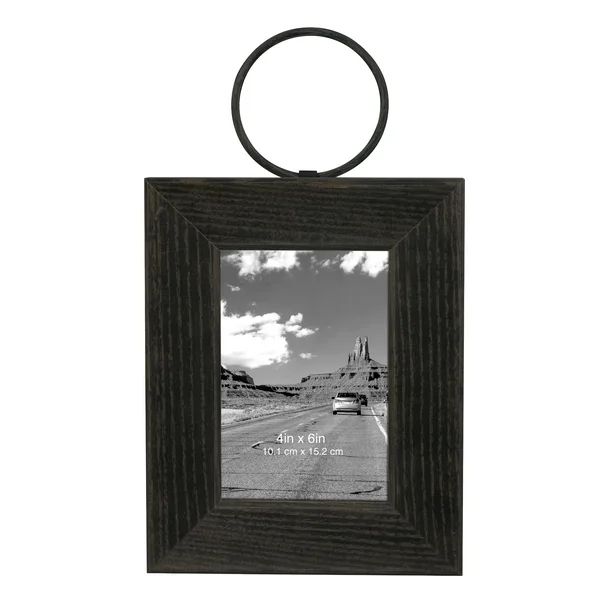 Better Homes & Gardens Wooden Hanging Frame with Metal Ring | Walmart (US)