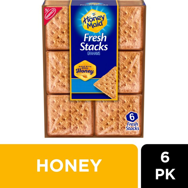 Honey Maid Fresh Stacks Graham Crackers, 12.2 oz (6 Stacks) | Walmart (US)