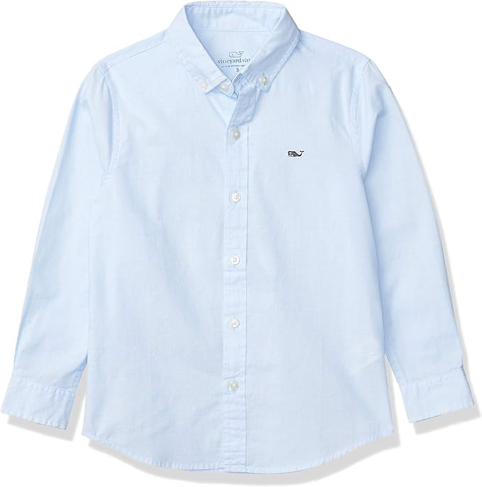 vineyard vines Boy's End Button Down Whale Shirt | Amazon (US)