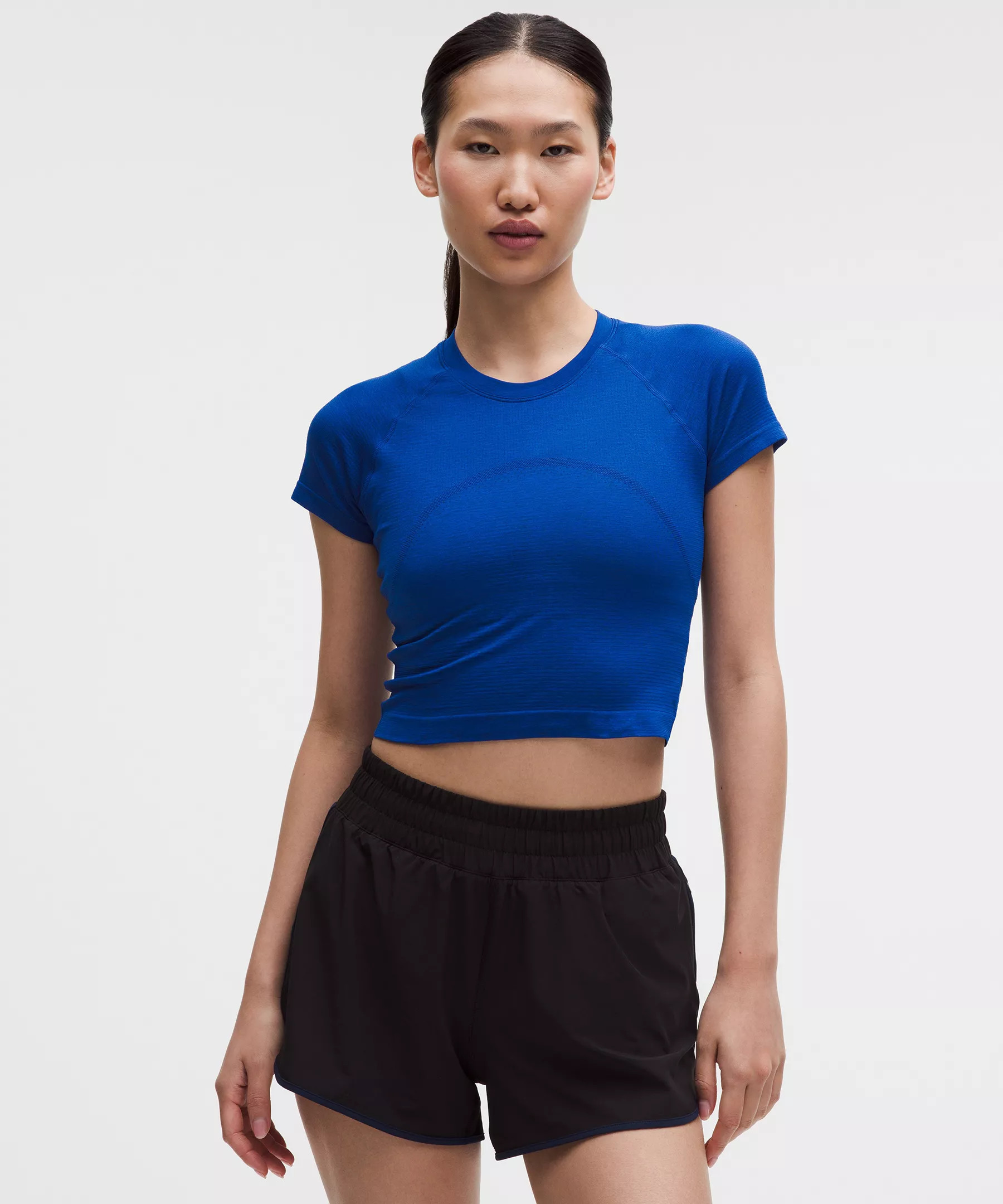 Swiftly Tech Cropped Short-Sleeve Shirt 2.0 | Lululemon (US)