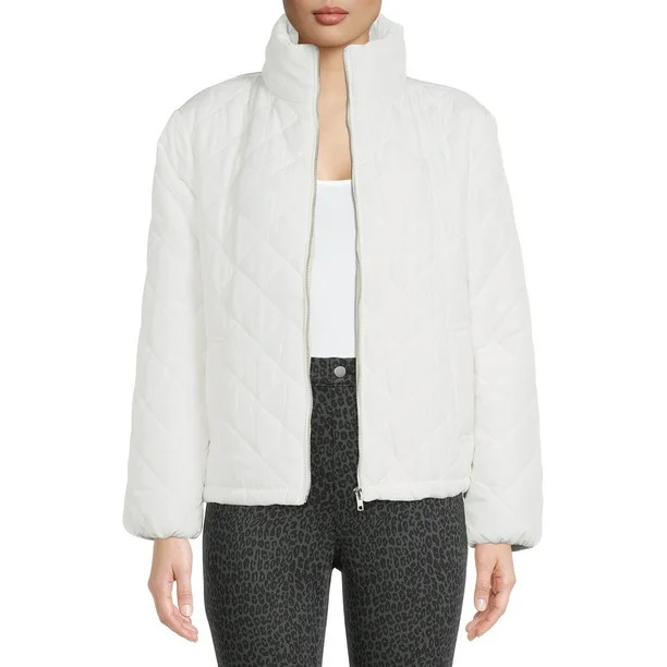 Jason Maxwell Women's Quilted Puffer Jacket - Walmart.com | Walmart (US)