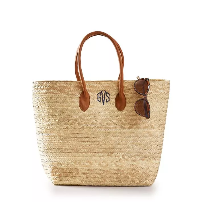 MINI T MONOGRAM EYELET TOTE curated on LTK