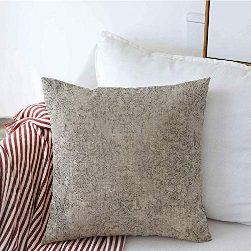 Throw Pillow Covers Timeless Rare Back Delicate Worn White Victorian Vintage Toile Old Formal Ant... | Amazon (US)