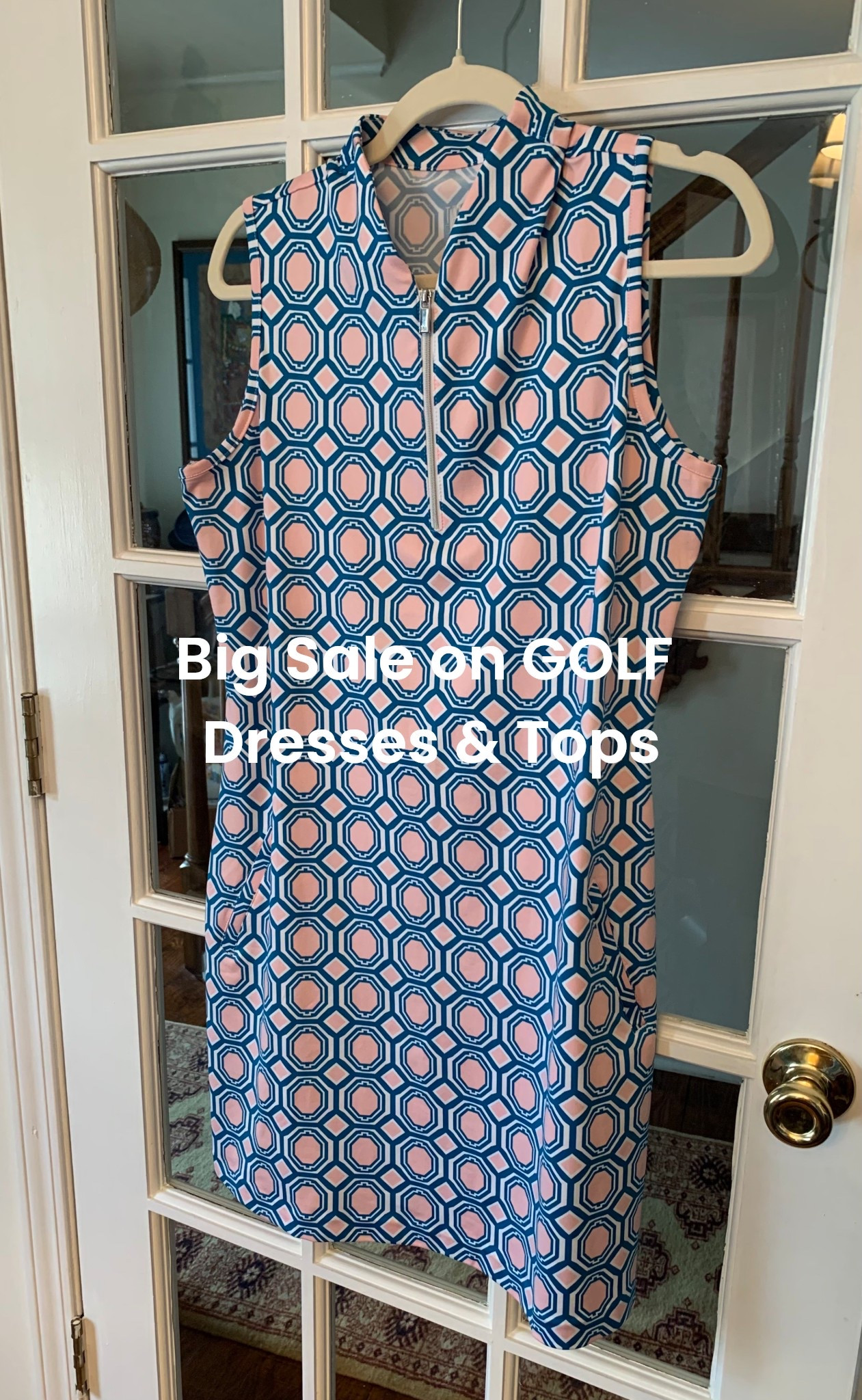 Beautifully Stylish Athletic Dresses ideal for ⛳️🏓 🎾  and currently on sale!!
I’ve linked several of my favorites, including this fun geometric design.

Please follow me for more Fashion Inspiration🩵

#ltkover40
#ltkmidsize



#LTKActive #LTKSeasonal #LTKdayinmylife