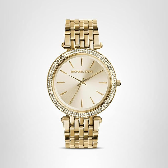 Michael Kors Darci Women's Watch, Stainless Steel and Pavé Crystal Watch for Women | Amazon (US)