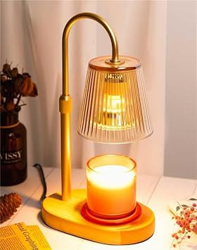 Candle Warmer Lamp with Timer - Electric Wax Melter Flameless Burner Heater | Amazon (UK)