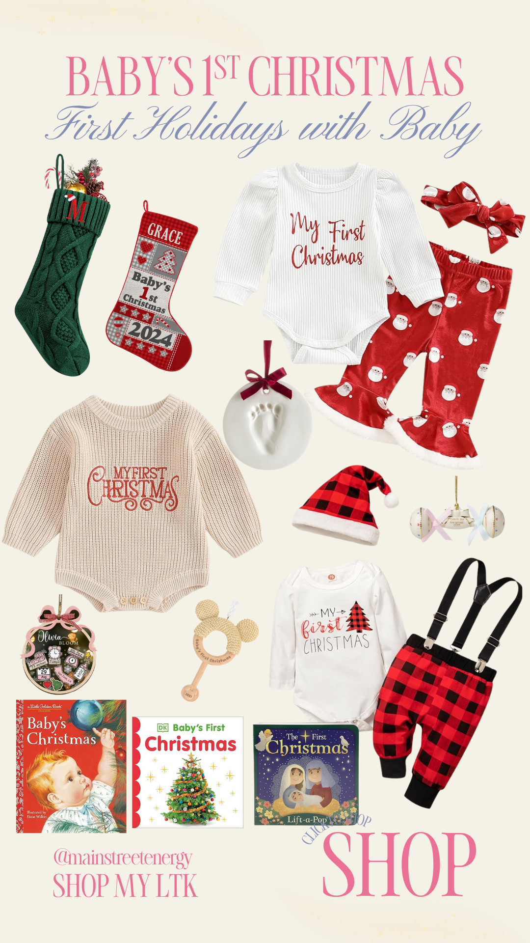 Baby's 1st Christmas- First Holiday with Baby 

 #LTKGiftGuide #LTKHoliday #LTKBaby