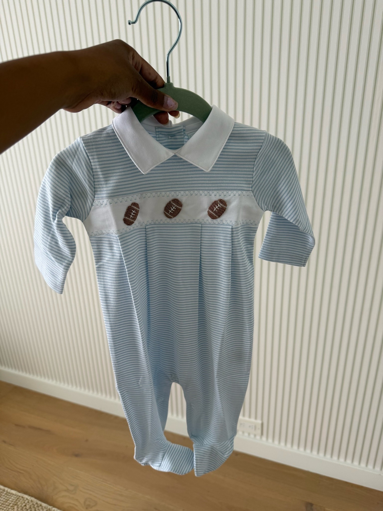 Football season with a newborn 🏈🩵🍼

#LTKmomlife #LTKBaby #LTKSeasonal