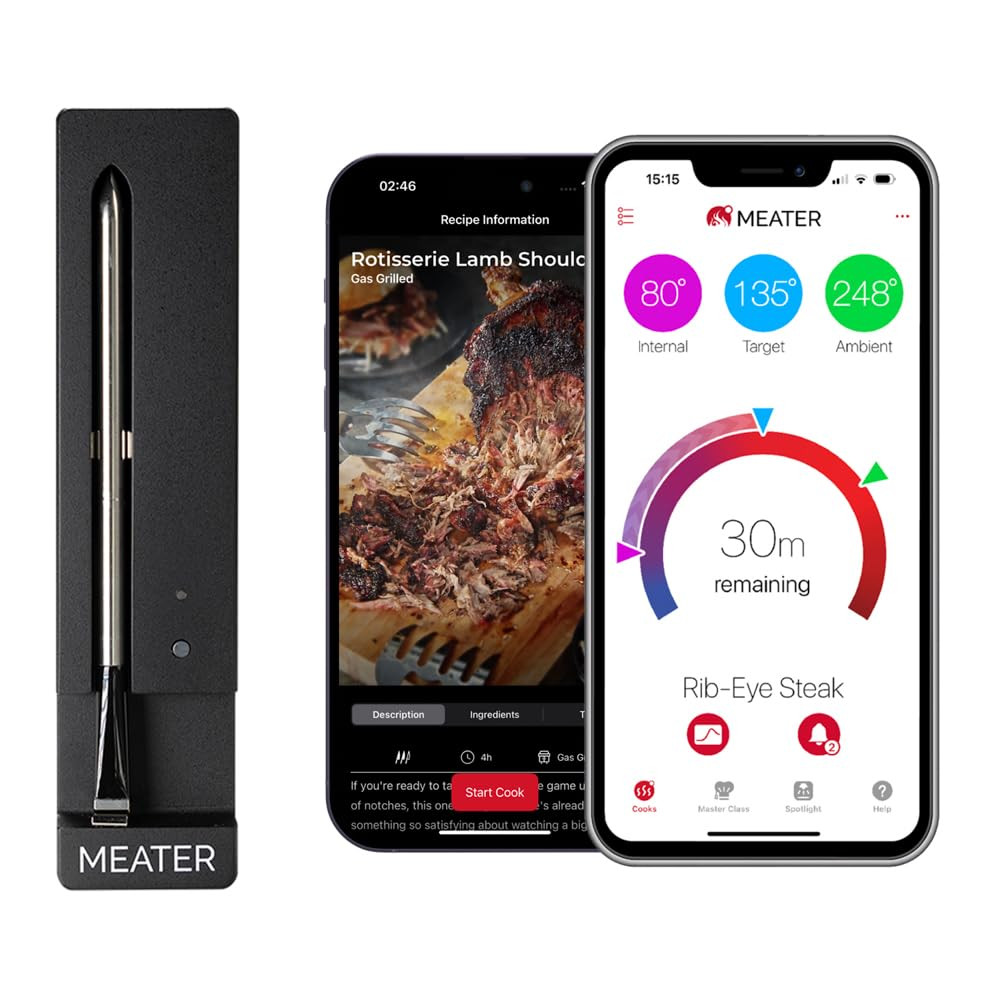 MEATER SE: Smart Bluetooth Meat Thermometer | Long-Range Wireless Probe for Oven, Grilling, Smoki... | Amazon (US)