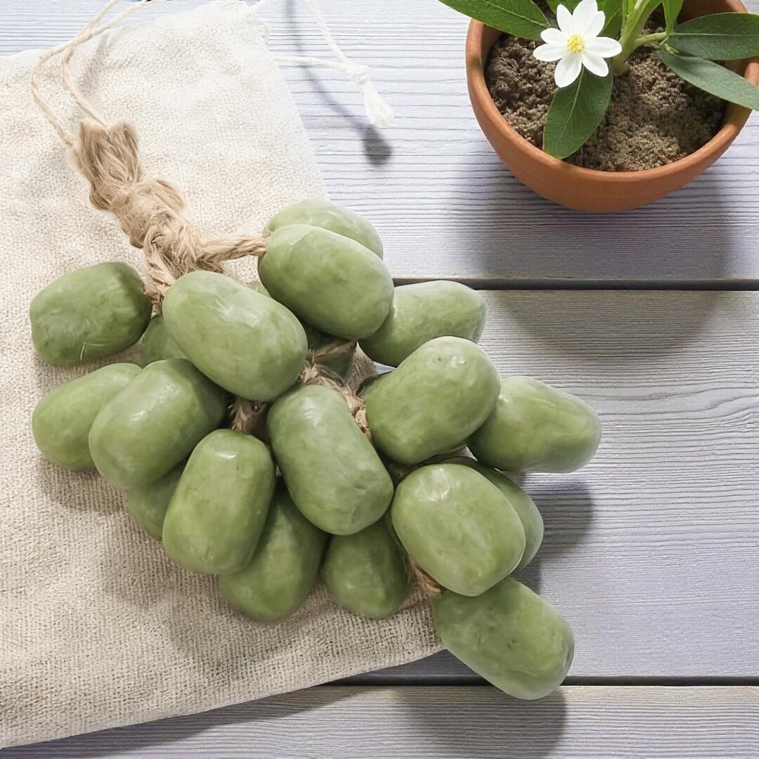 Grapevine Artisan Handmade Soap | Lemongrass Peppermint Natural Grape Soap Gift | Handmade Vegan ... | Etsy (US)