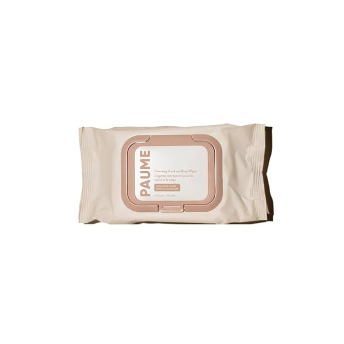 PAUME Cleansing Hand and Body Wipes, Made With Squalane and Safflower Oil, Cleanse & Refresh Hand... | Amazon (US)
