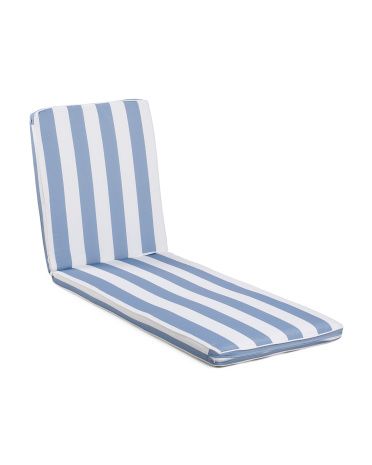 80x24 Outdoor Cabana Stripe Chaise Lounger | TJ Maxx