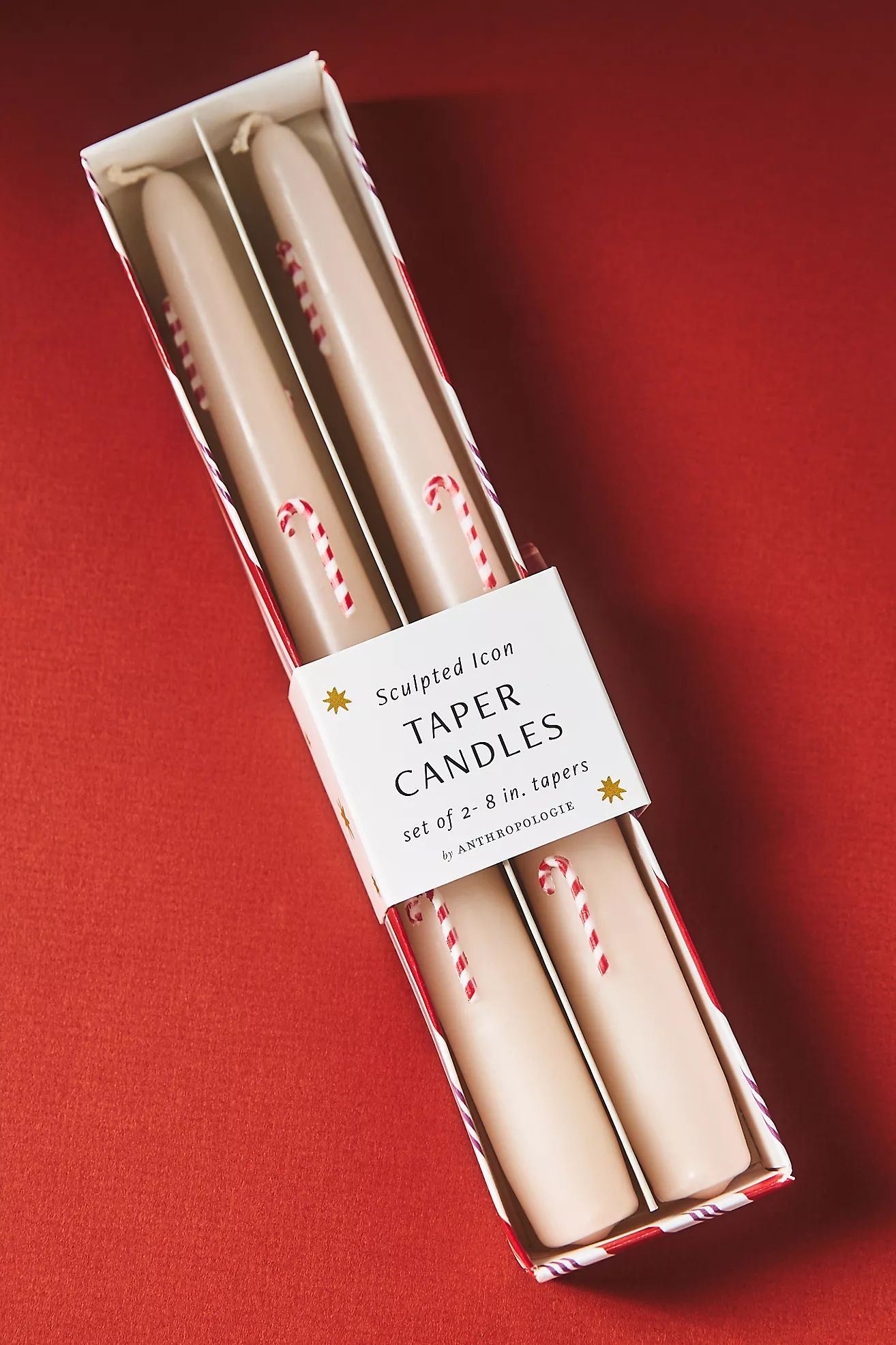 Icon Holiday Taper Candles, Set of 2 | Anthropologie (US)