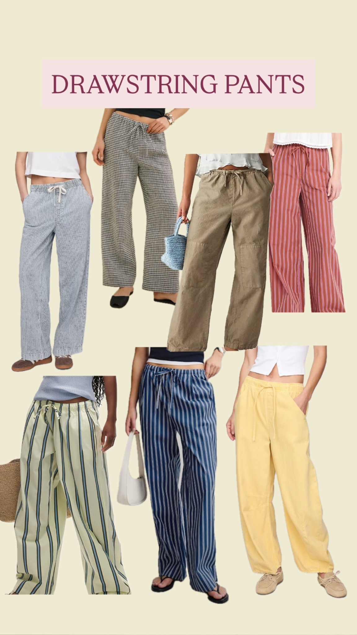 I love a comfy drawstring pant — here are some of my favorites available right now 

#LTKOver40 #LTKSummerEdit #LTKFindsUnder100